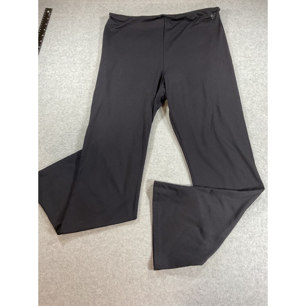 Pink Active Victorias Secret Black Flare Yoga Pants XXL High Rise Legging 2121
